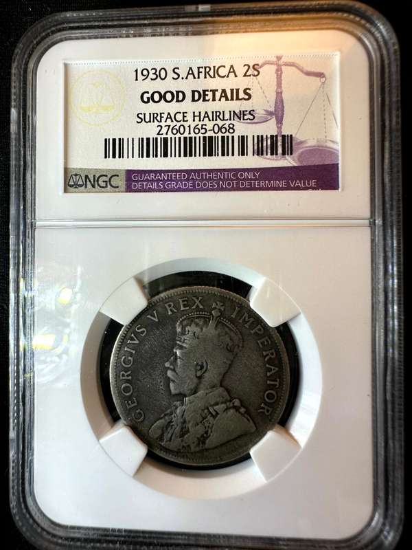 1930***2 Shilling***good details***NGC