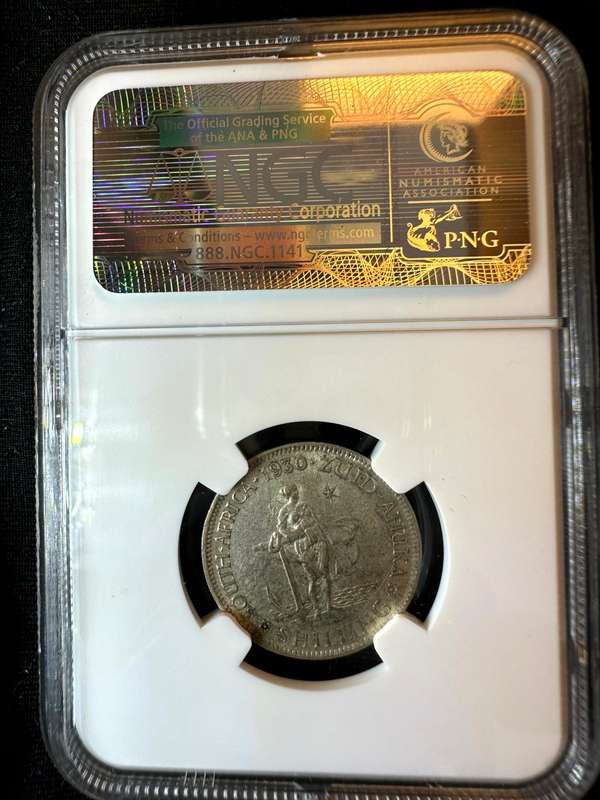 1930***Shilling***XF45***NGC