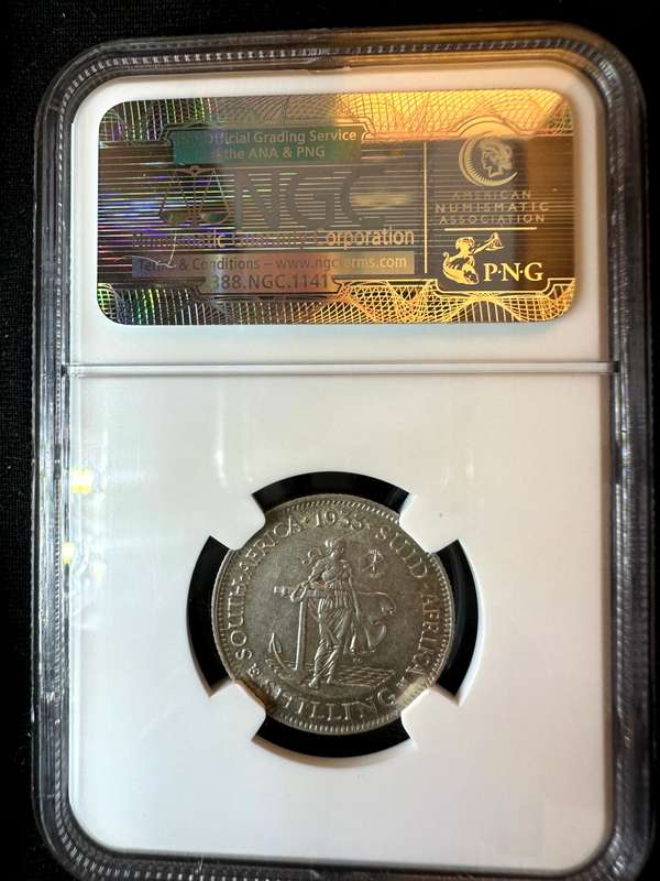 1933***Shilling***AU58***NGC
