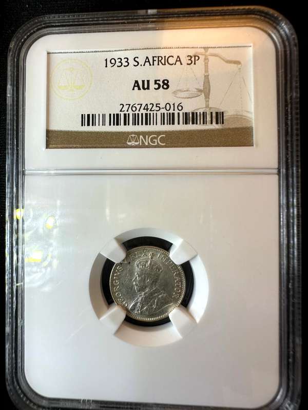 1933***3P***AU58***NGC