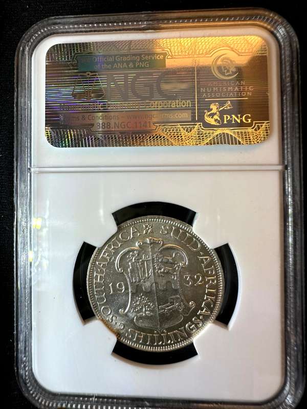 1932***2 Shilling***MS62***NGC