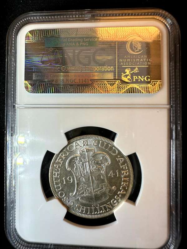 1941***2 Shilling***MS62***NGC