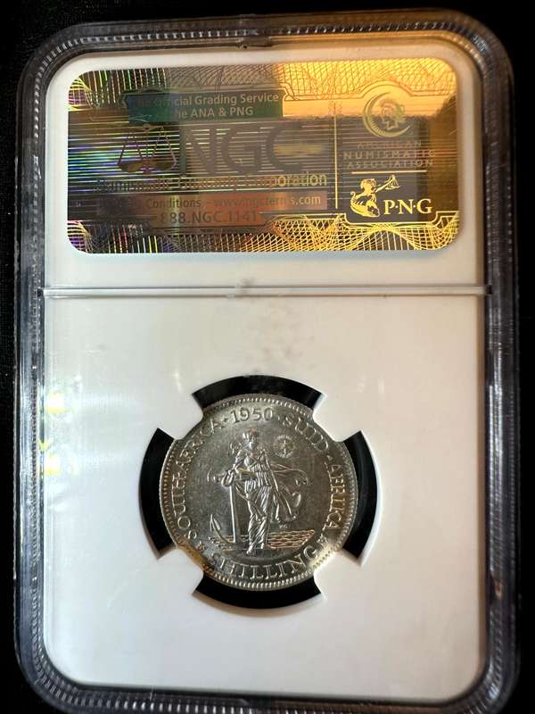 1950***Shilling***AU53***NGC