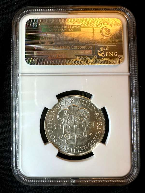 1941***2 Shilling***AU58***NGC