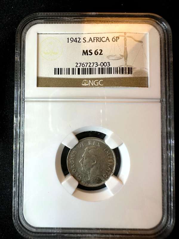 1942***6P***MS62***NGC