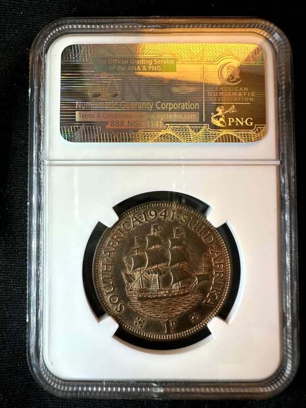 1941***Penny***MS64RB***NGC