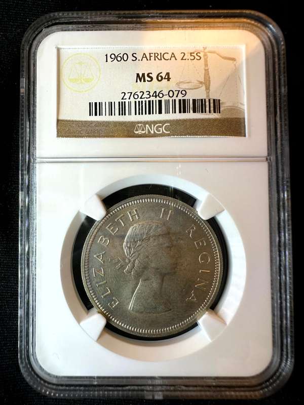 1960***2.5S***MS64***NGC