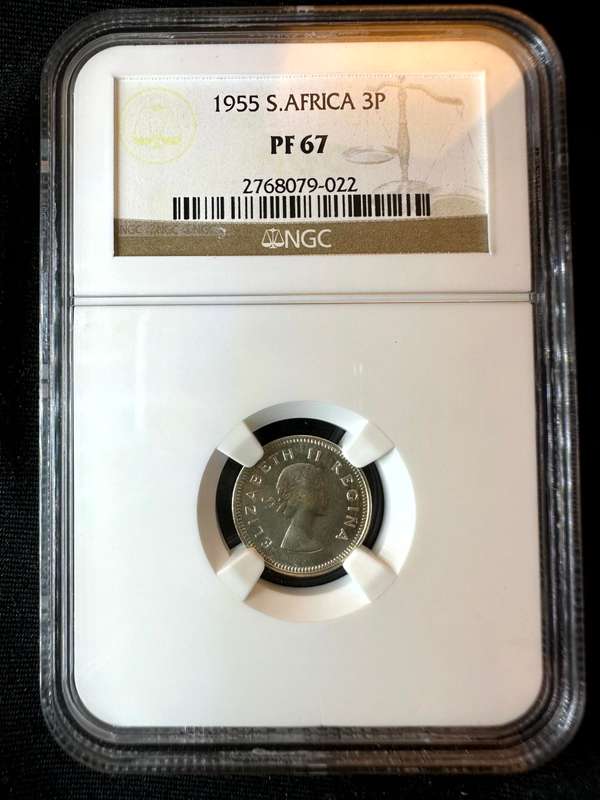 1955 3P PF67 NGC Silver Proof Set