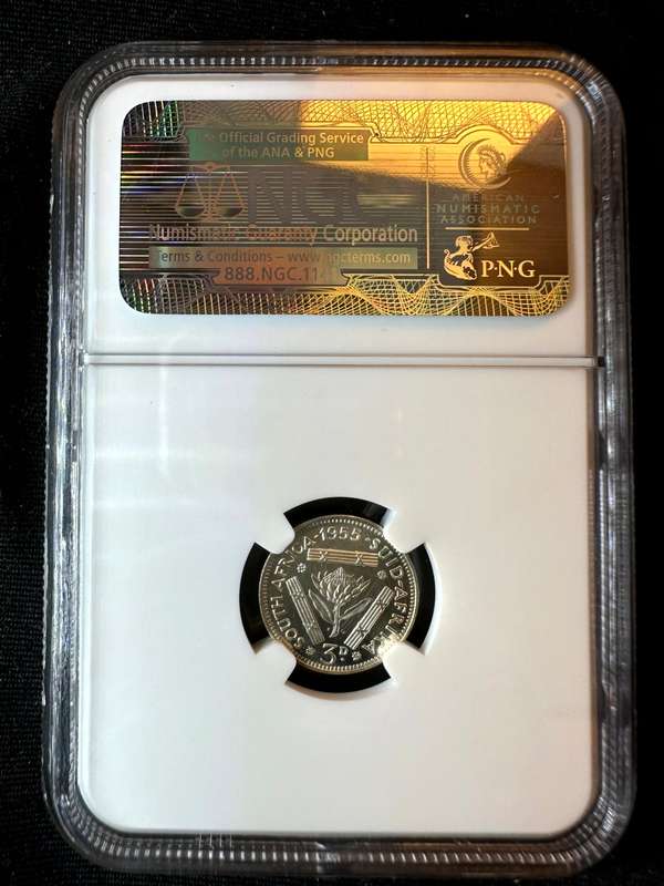 1955 3P PF67 NGC Silver Proof Set