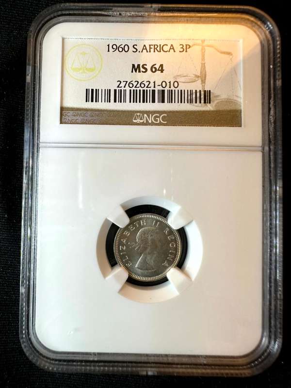 1960***3P***MS64***NGC