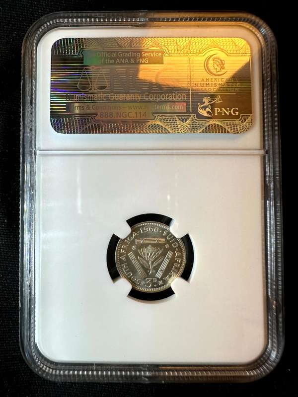 1960***3P***MS64***NGC