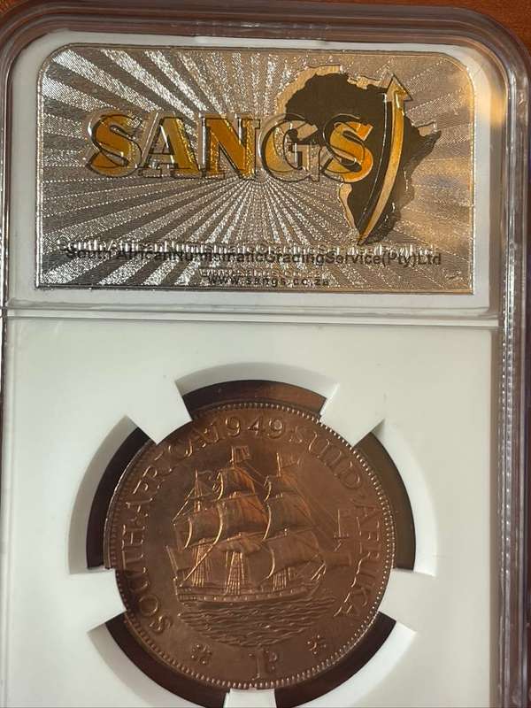 1948  ***  Penny  ***  MS62RD  ***  SCARCE, only 8 coins graded red at NGC