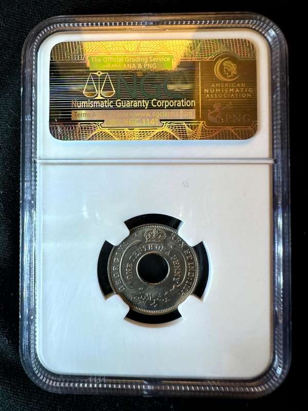 1935***BW Africa 1/10P***MS65***NGC