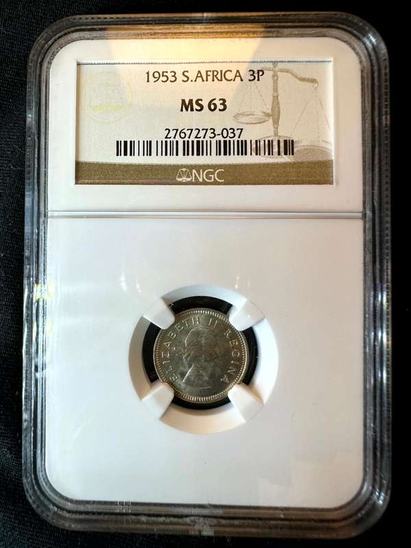 1953***3P***MS63***NGC