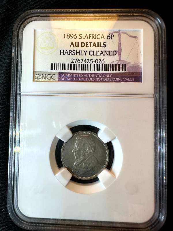 1896***6P***AU details ***NGC still collectable