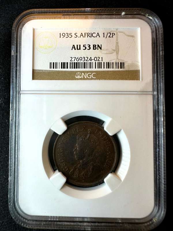 1935***1/2P***AU53BN***NGC