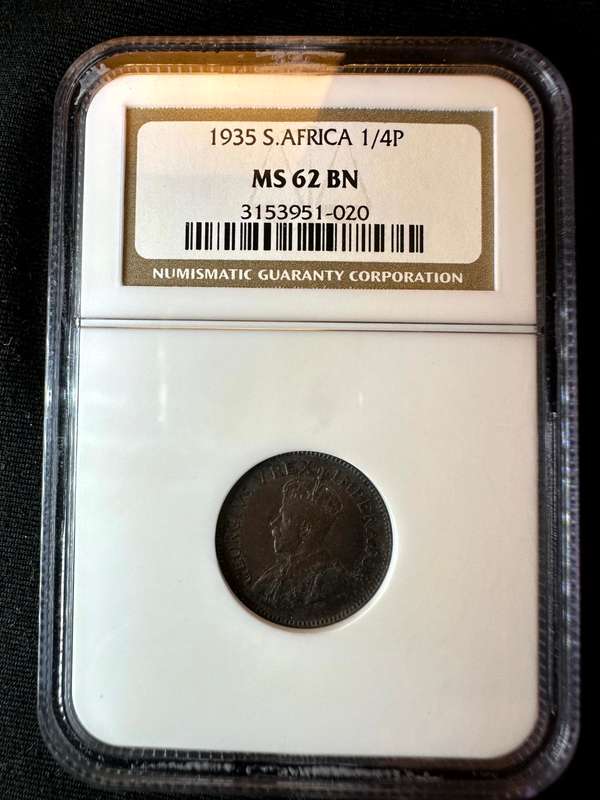 1935***1/4P***MS62BN***NGC