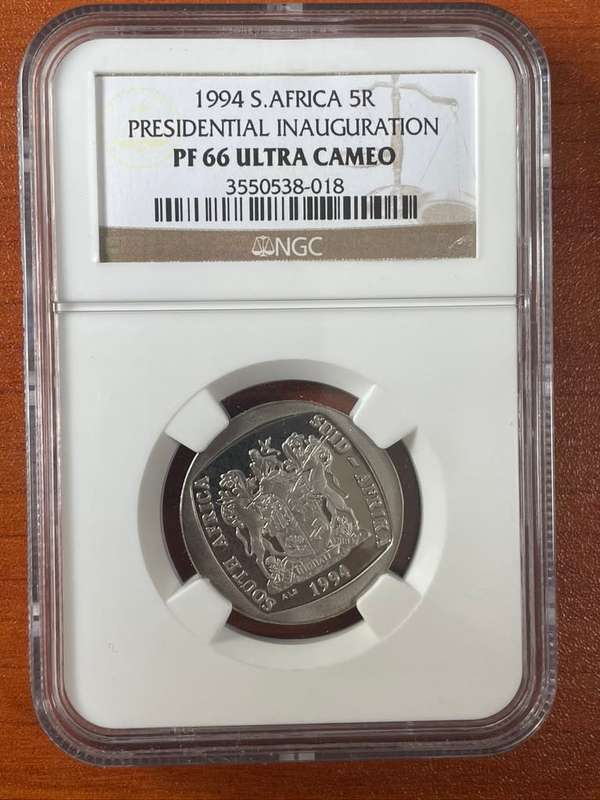 1994 *** R5 ***Inauguration *** PF66 *** Priced to sell