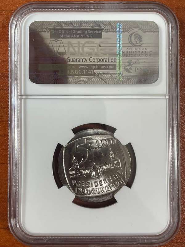 1994 *** R5 ***Inauguration *** PF68 cameo *** Cameos are harder to find