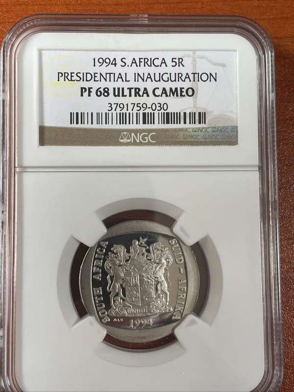 1994 *** R5 ***Inauguration *** PF68 *** Priced to sell