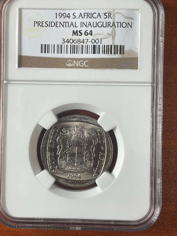 1994 *** R5 ***Inauguration *** MS64 *** Priced to sell