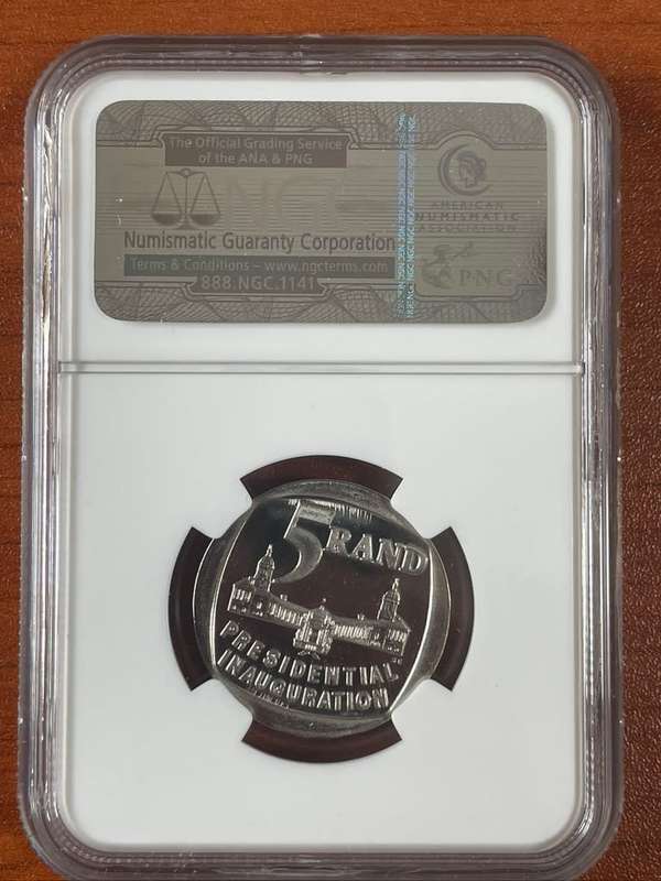 1994 *** R5 ***Inauguration *** MS61 *** NGC seldom grades a MS61