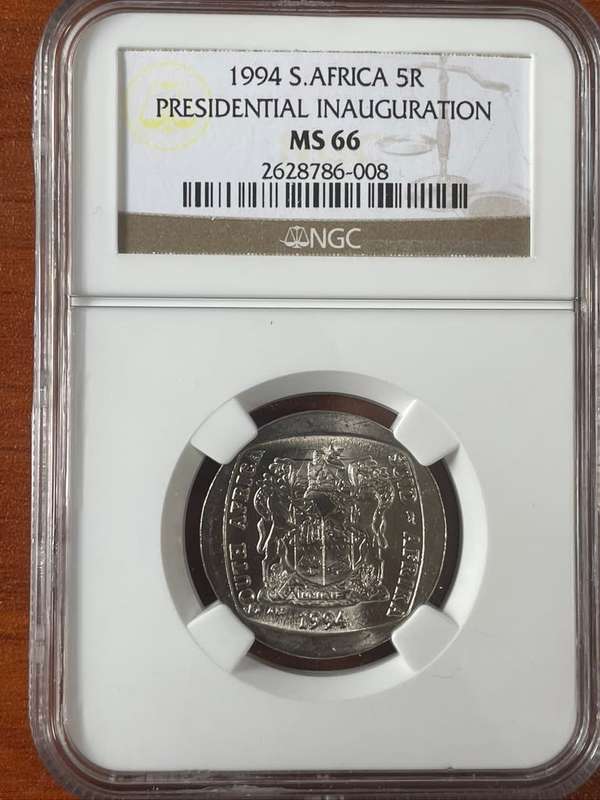 1994 *** R5 ***Inauguration *** MS66 *** Brilliant unc coin