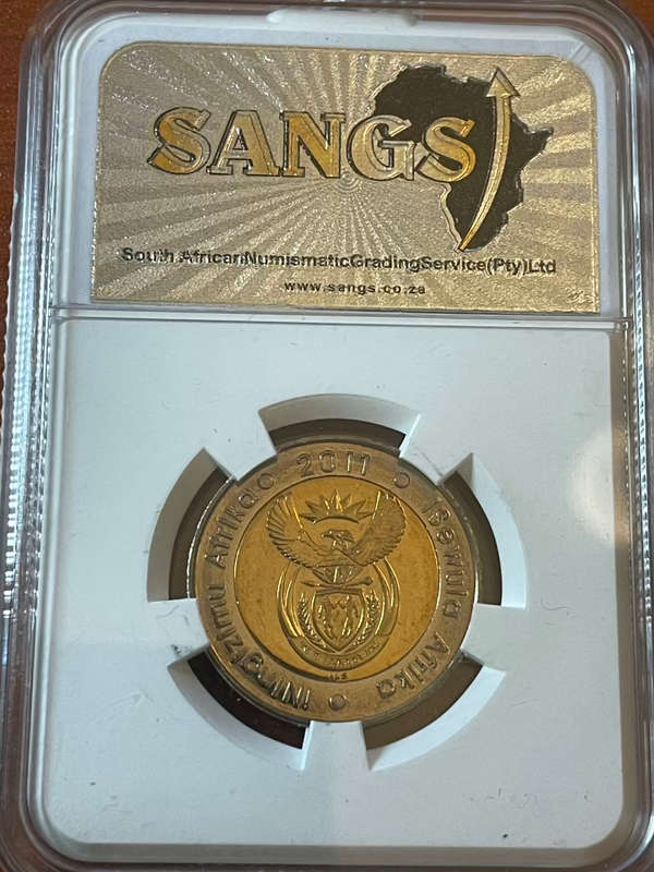 2011 South Africa Reserve Bank 90th Birthday MS67 Top Grade