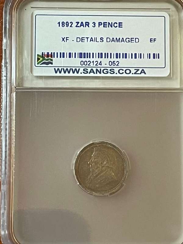 1892 3P XF Details Buy Coins Graded