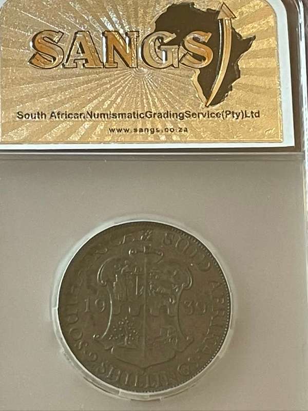 1939 2 shilling coin AU details