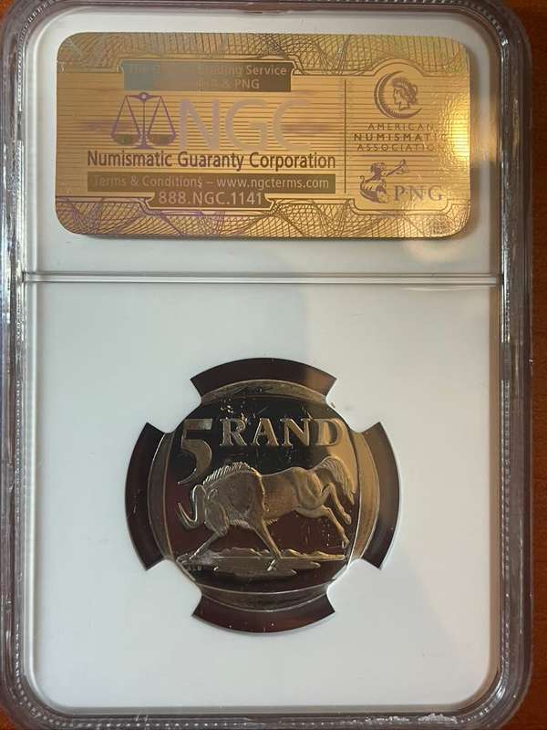 2000 R5 Mandela Smiley PL Plachet Error