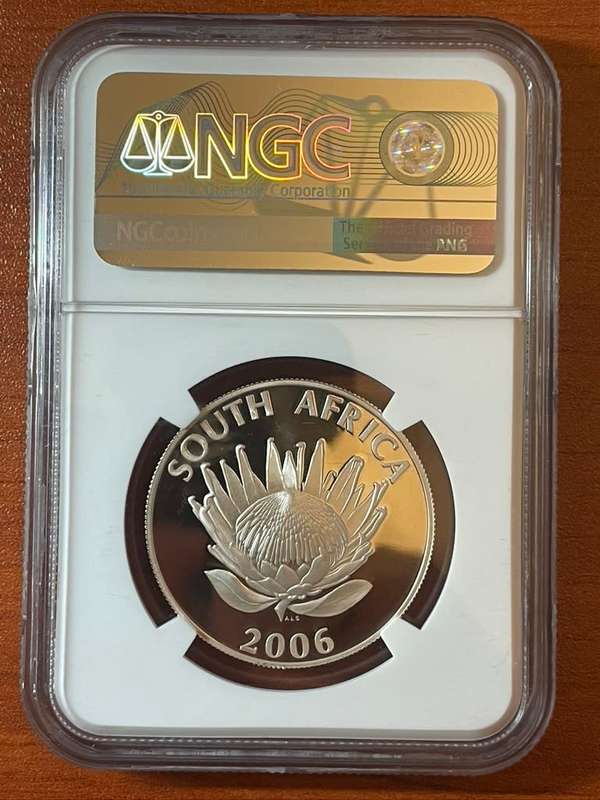 2008 Silver R1 PF70 Gandhi perfect grade collectible coin
