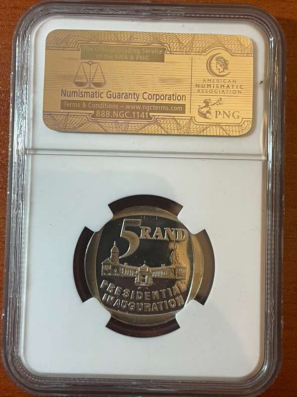 1994 R5 Inauguration PF68 Cameo Rare Variety