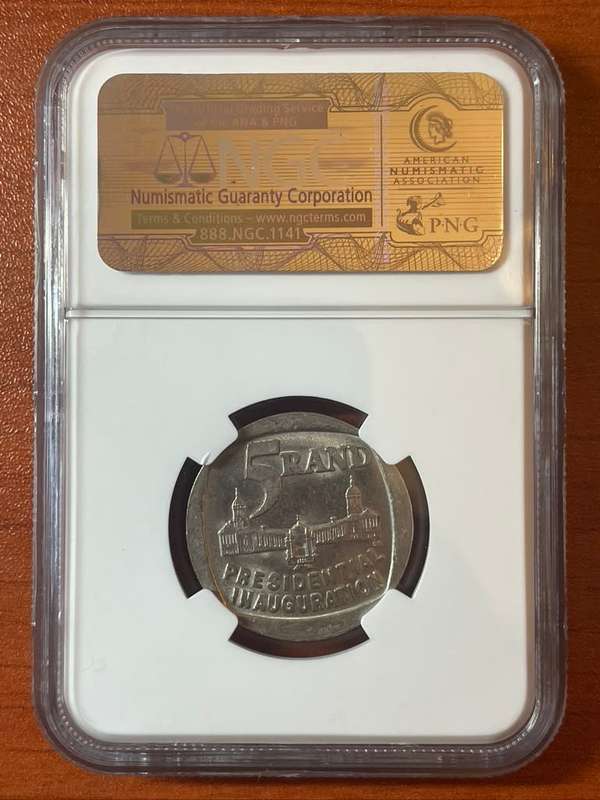 1994 *** Inauguration *** MS62 *** Collectable