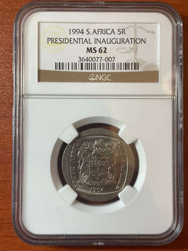 1994 *** Inauguration *** MS62 *** Collectable
