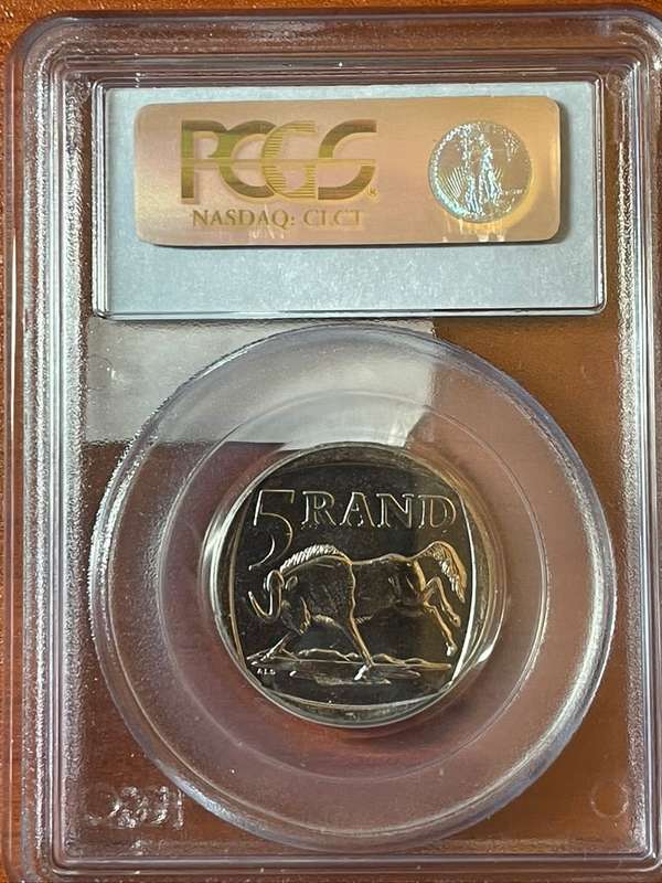 2000 Mandela Smiley MS65 PCGS Slab