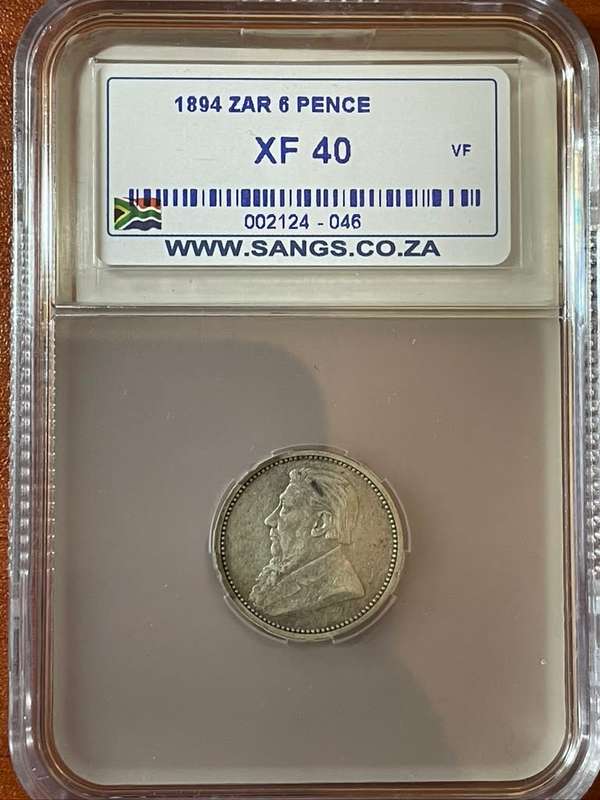 1894 6P XF40 - Key Date Silver Coin