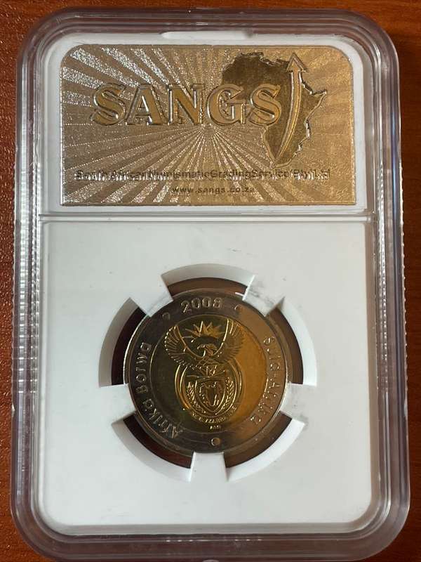 2008 *** Mandela 90th Birthday *** MS65 *** Buy your coins graded