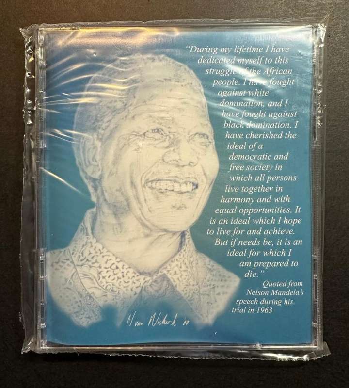 Mandela Smiley 2000 R5 Proof Coin in CD Case and Capsule - Sealed by SAM