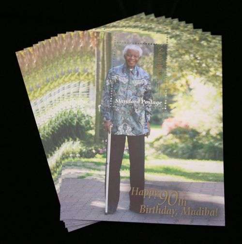 ***100 Sheets Available***Sets of 10*** Mandela Domestic Stamps !!!!! LOW START !!!!!