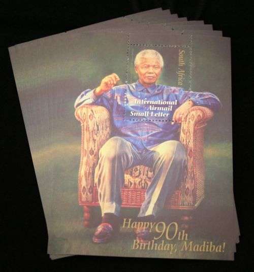 ***100 Sheets Available*** Mandela International Stamps !!!!! LOW START !!!!!