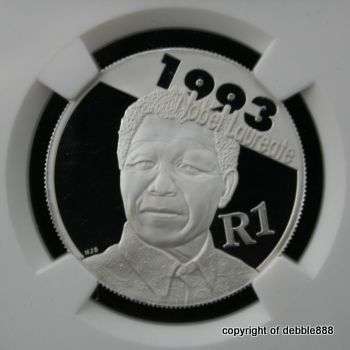 ***** ONE AWAY FROM PERFECT !!! PF69 Mandela Nobel Laureate - Limited Edition !!! *****