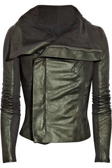 *NEW*E FUNK Washed Soft 100 % Lamb Leather Zipper Jacket !