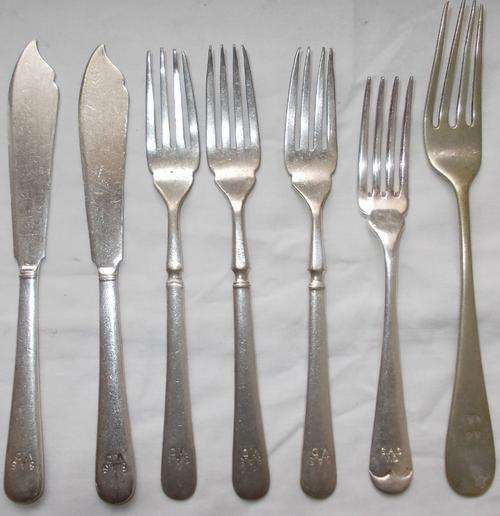 SOUTH AFRICAN RAILWAYS CUTLERY - ASSORTMENT - ***R1 START*** NO RESERVE!!!