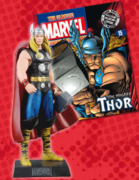 Classic Marvel Figurine Collection and Fact File # 15 Thor #