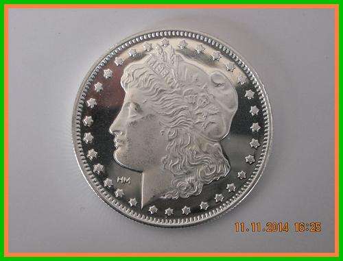1oz .999 Morgan Silver Dollar (BU) - First on bob - Bid per item.