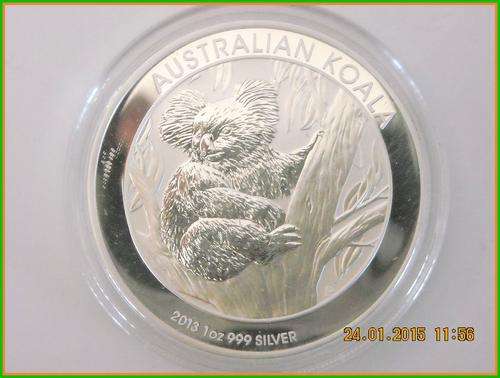 2013 - 1oz .999 Silver Koala
