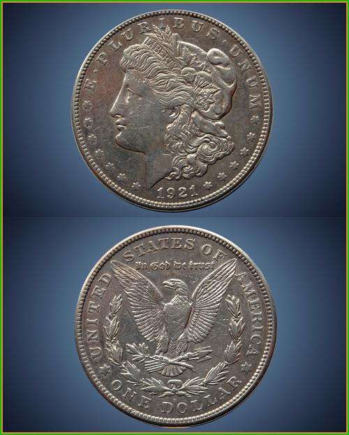 1921 Morgan Silver Dollar  # Bid per Coin #