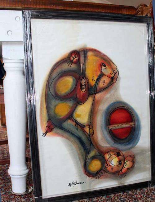 Investment! A HUGE painting by internationally acclaimed HARGREAVES NTUKWANA