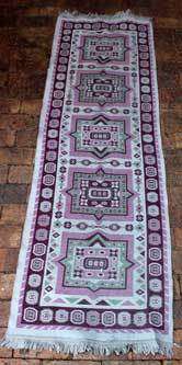 A small Oriental Kelim runner